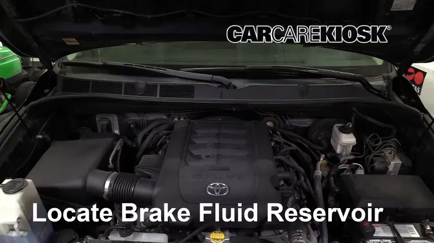 2012 Toyota Tundra Limited 5.7L V8 Crew Cab Pickup Brake Fluid